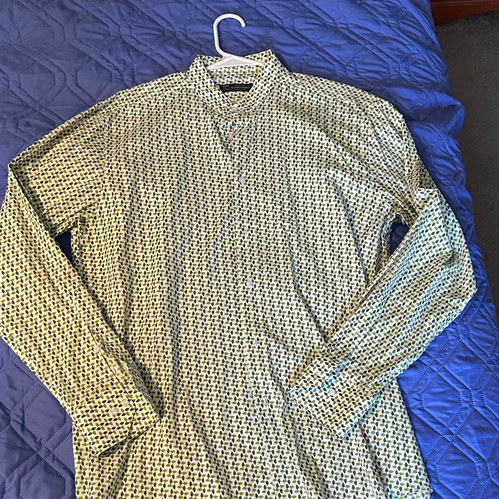 Patterned Long Sleeve Shirt